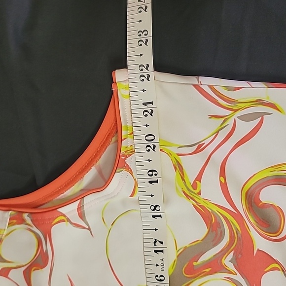 GOLF AMERICA Activewear Abstract Print Sleeveless Shirt  Size XL - Picture 7 of 9